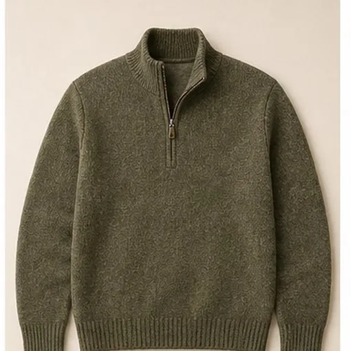 Alpaca Half-Zip — Medium